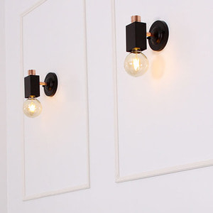 LED조명 스킨1등(사각)벽등/직부인테리어소품 주방용품